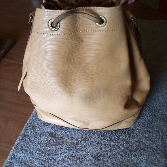 Louis Vuitton Vintage Noe Tan Bucket Tote Bag Draw String With Dustbag - Picture 3 of 3